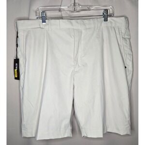 RLX Ralph Lauren Tailored Fit Golf Shorts Size 40 Off White NWT